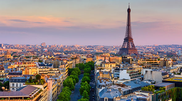 Paris skyline